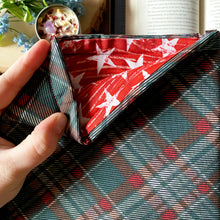 Yuletide Plaid Sleeve